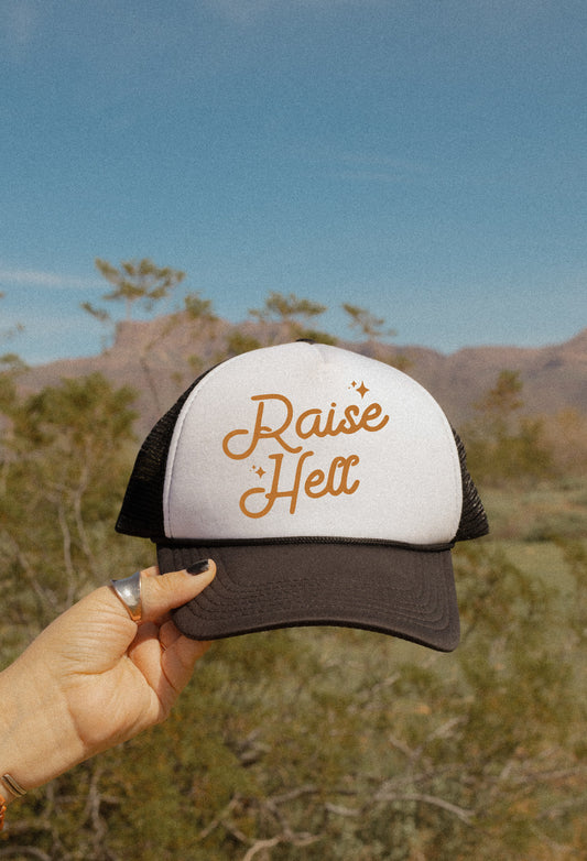 RAISE HELL - Women’s Trucker Hat