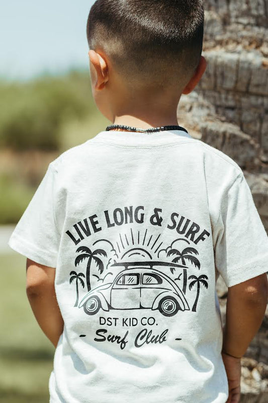 LIVE LONG AND SURF-Kids' Tee
